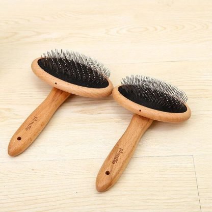 Wooden Pet Hair Brush
