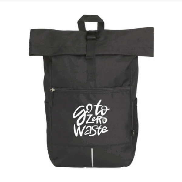 Branded Recycled RPET backpack