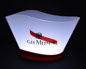 Large Curvy LED Ice Bucket