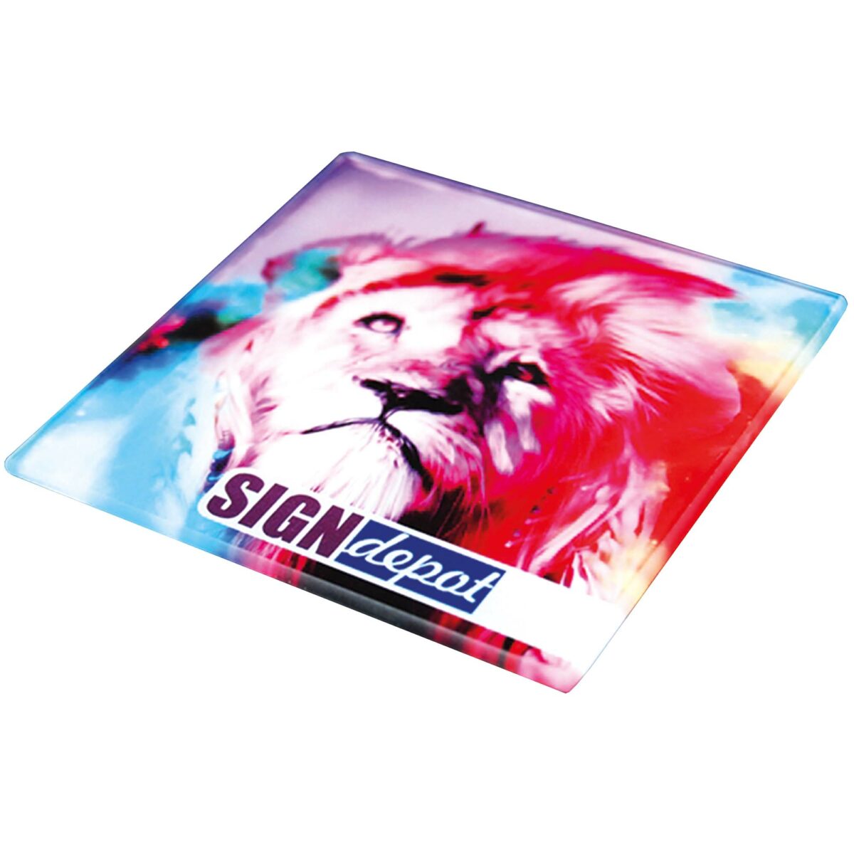 Recycled glass coaster - Image 5