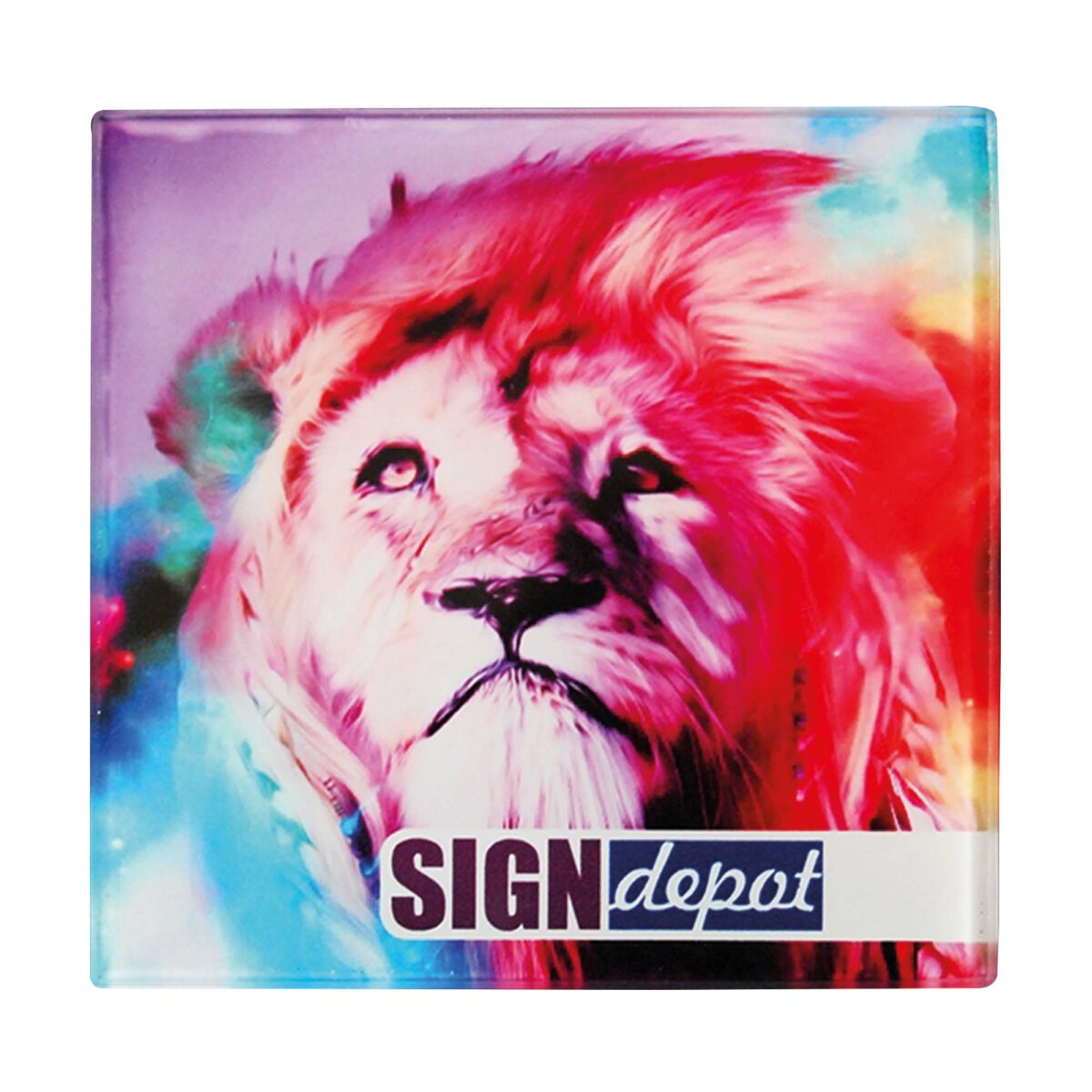 Recycled glass coaster - Image 8