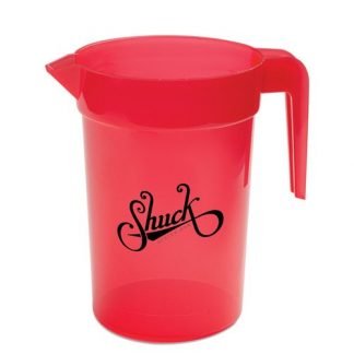 Coloured plastic jug