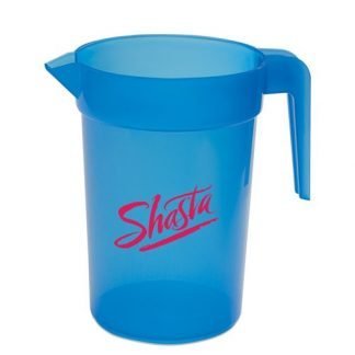 Coloured plastic jug