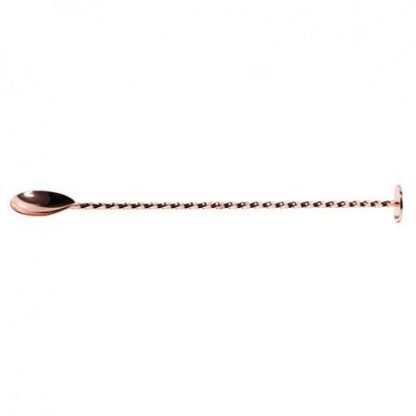 Copper Plated Twisted Bar Spoon