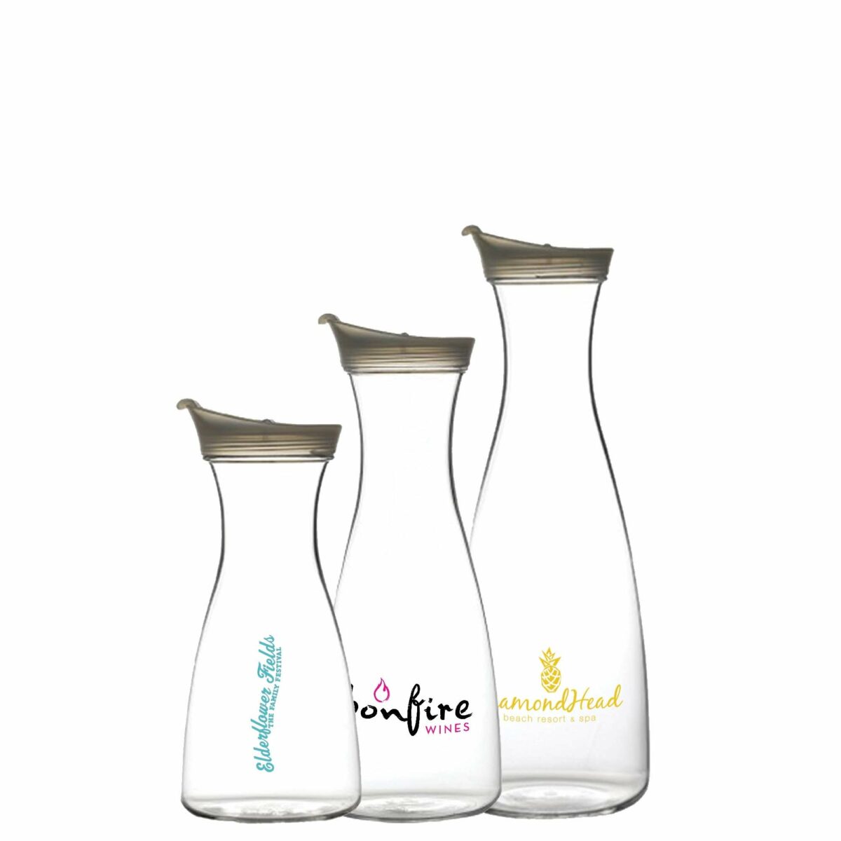Acrylic plastic carafe - Image 1