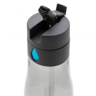 Branded hydration tracking bottle