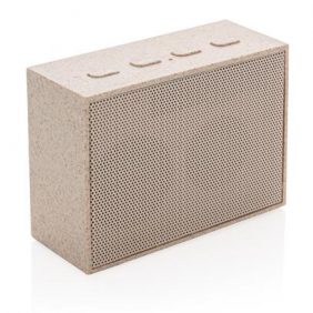 Wheat straw mini speaker