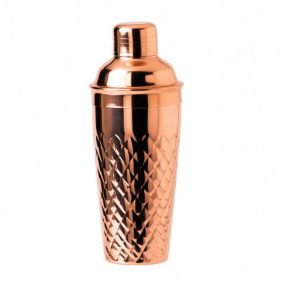 Pineapple Embossed Cocktail Shaker