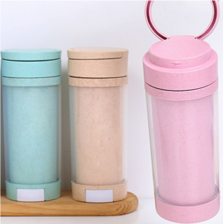 Eco Water Bottle with Mobile Phone Holder
