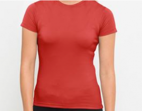  Womens Recycled sports tee