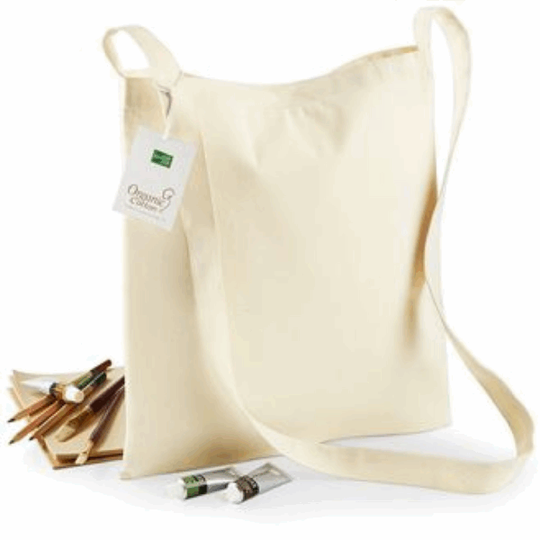 Organic cotton sling Tote