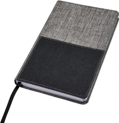 RPET A5 notebook with front pocket