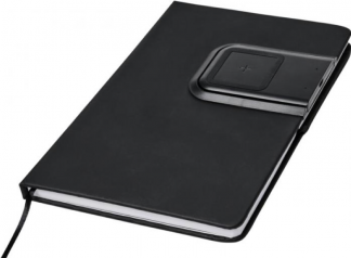 Notebook with wireless charging pad