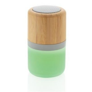 Bamboo colour changing speaker