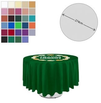 Round tablecloth