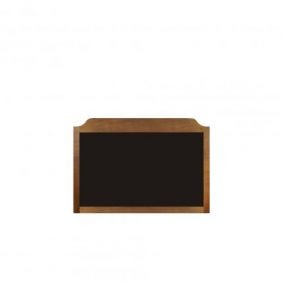 Horizontal hanging board