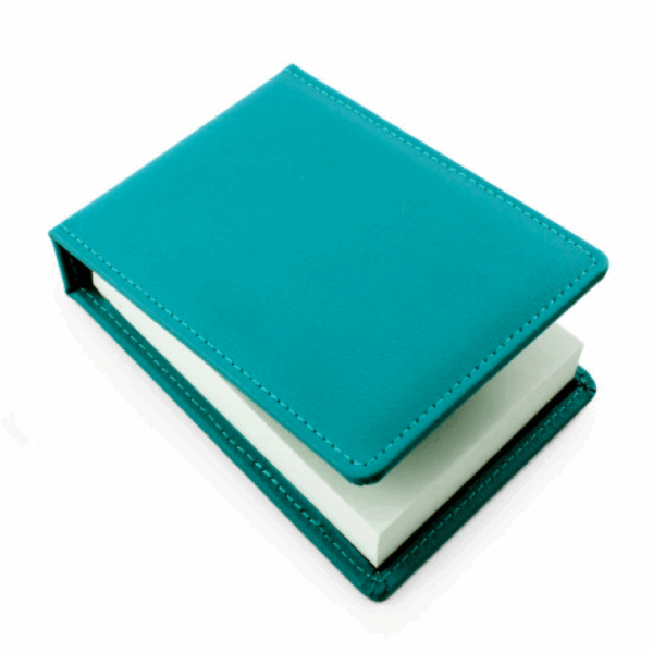 Recycled E Leather Desk Jotter