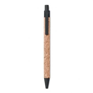 Cork barrel ball pen