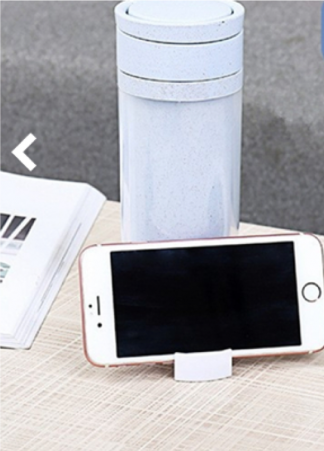 Eco Water Bottle with Mobile Phone Holder