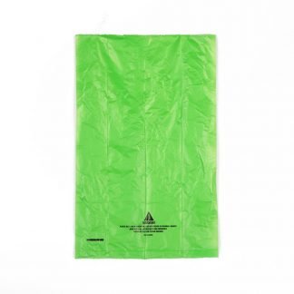 Branded biodegradable pet waste bag