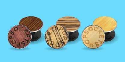 PopSockets Real Wood