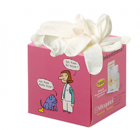 Square Gloves Tissue box