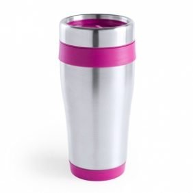 Branded Colour Stainless steel Travel Mug