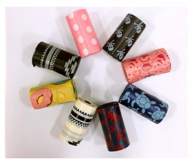 Compostable dog waste bag