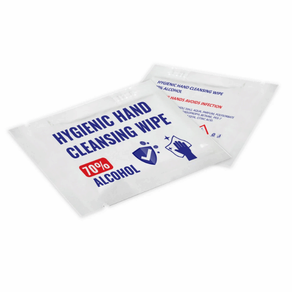 70% alcohol cleansing wipes