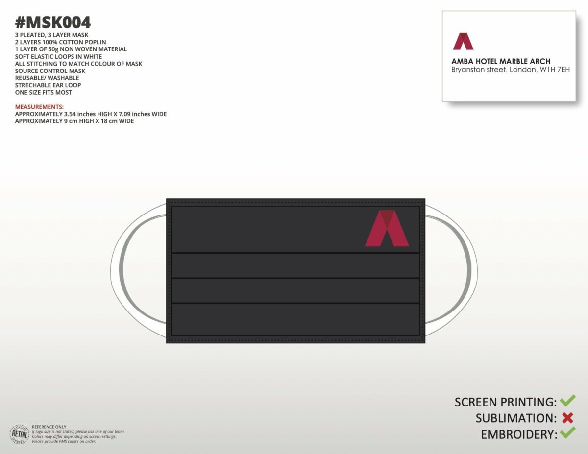 Branded Face Mask - Image 6