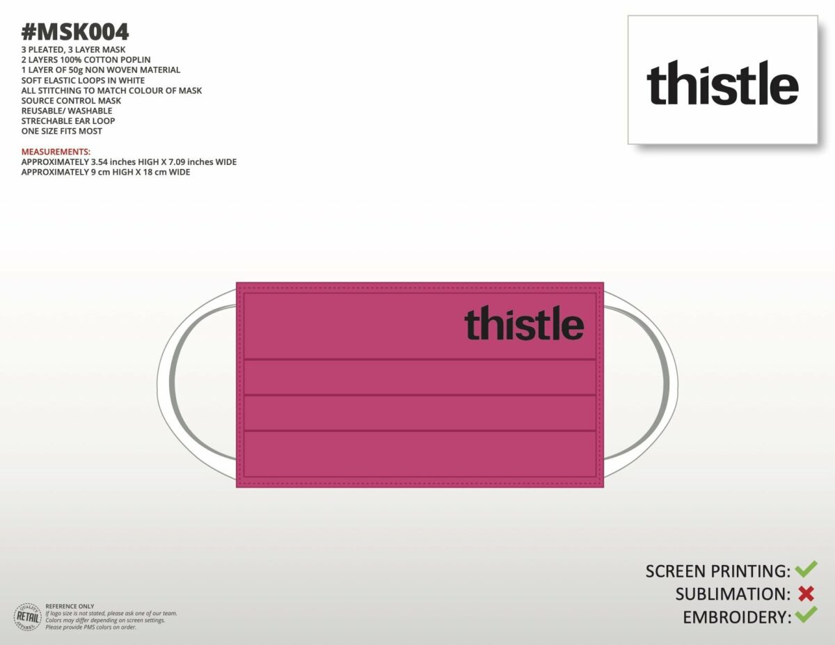 Branded Face Mask - Image 2