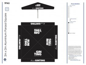 Branded Garden Parasol