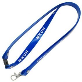 PVC Lanyard - wipe to keep clean