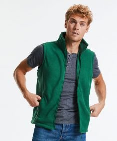 Outdoor fleece gilet