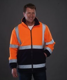 Hi-vis heavyweight fleece jacket (HVK08)