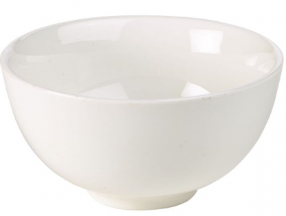 Fine China Footed Rice Bowl