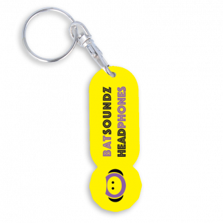 Antimicrobial Trolley Stick Oblong Keyring