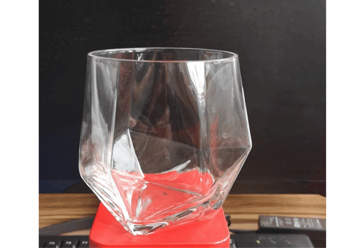 Irregular Hexagonal Tumbler - Image 1