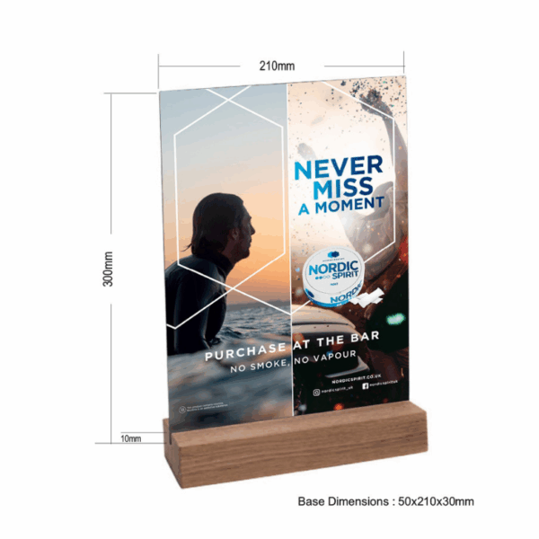 Branded menu board