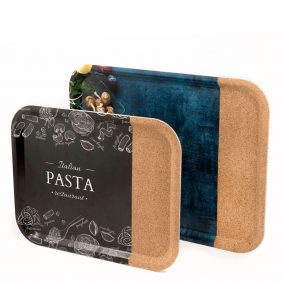 Eco Friendly Non Slipery Party Serving Trays