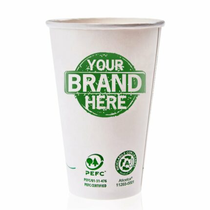 Aticelca and PEFC Certified Personalised Branded Paper Cups