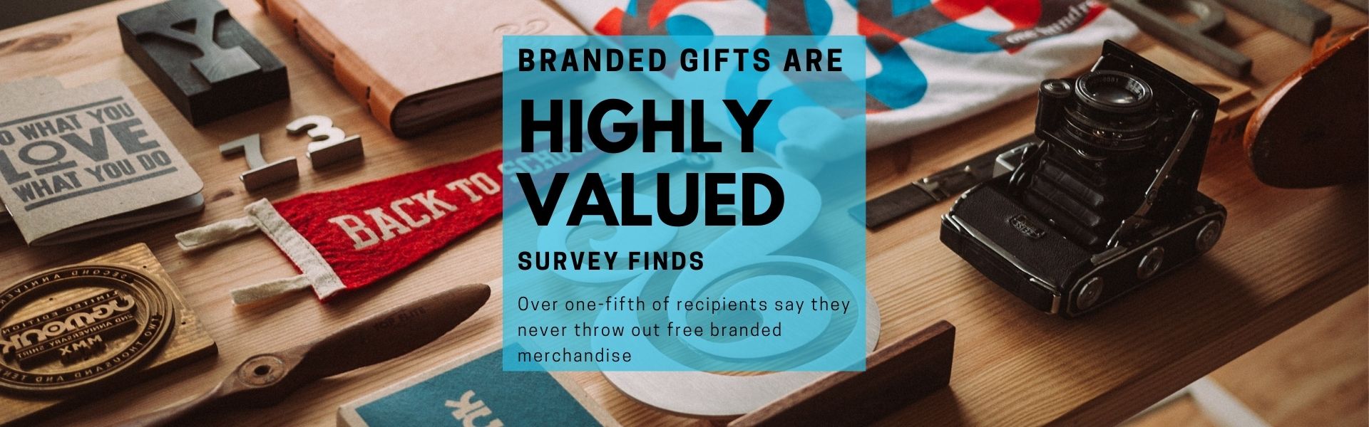 Branded Merchandise Survey Main Image With Branded Merchandise