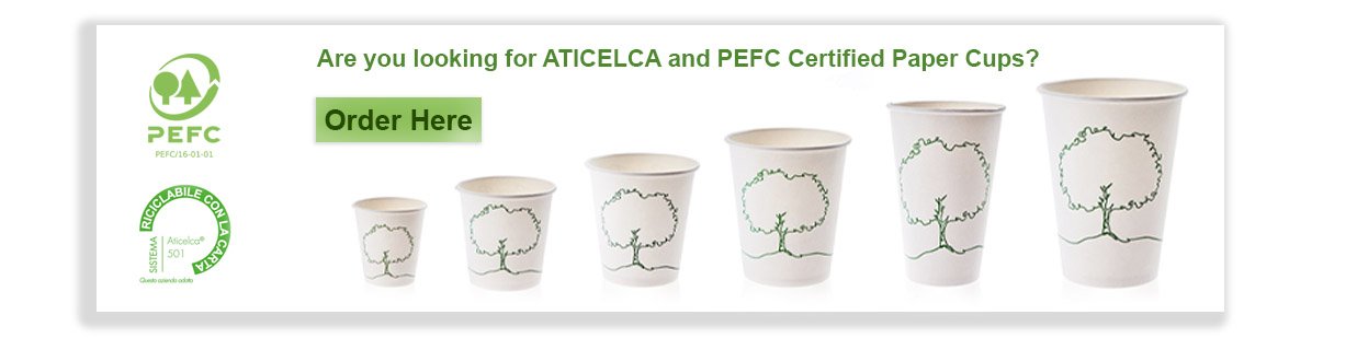 Branded Paper Cups All Sizes