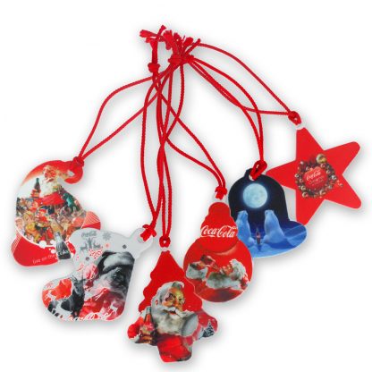 Recycled Plastic Christmas Tree Decorations Set