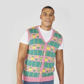 Novelty Christmas Tank Cardigan