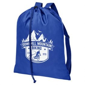 drawstring bag with straps