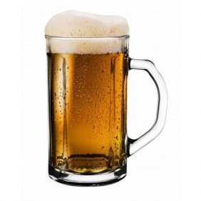 grooved 500ml tankard