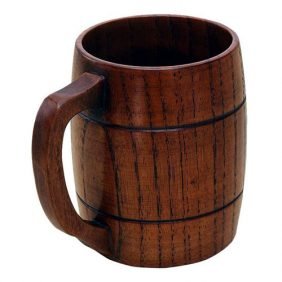 wooden tankard