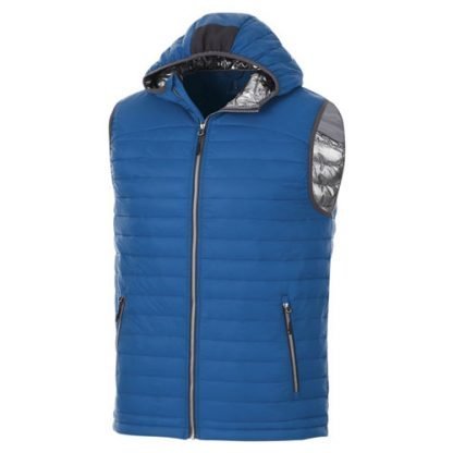 Insulated Mens Gilet with Hoodie