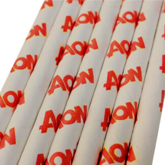 Branded Bamboo Straws with Logo